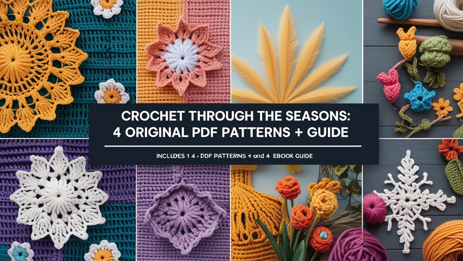 Crochet Patterns 4 Season: Versatile Patterns Bundle + Step by Step Guide